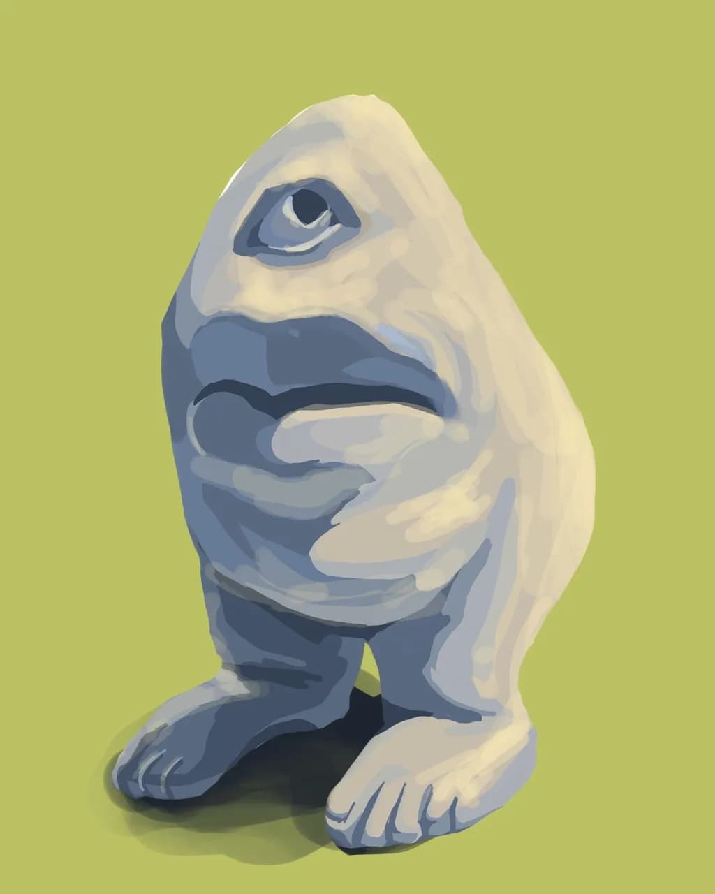 Abstract Creature Sculpture
