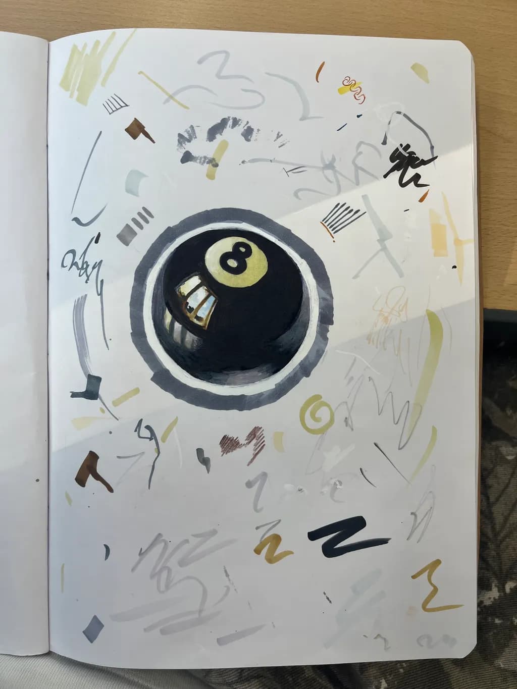 Eight Ball Sketch