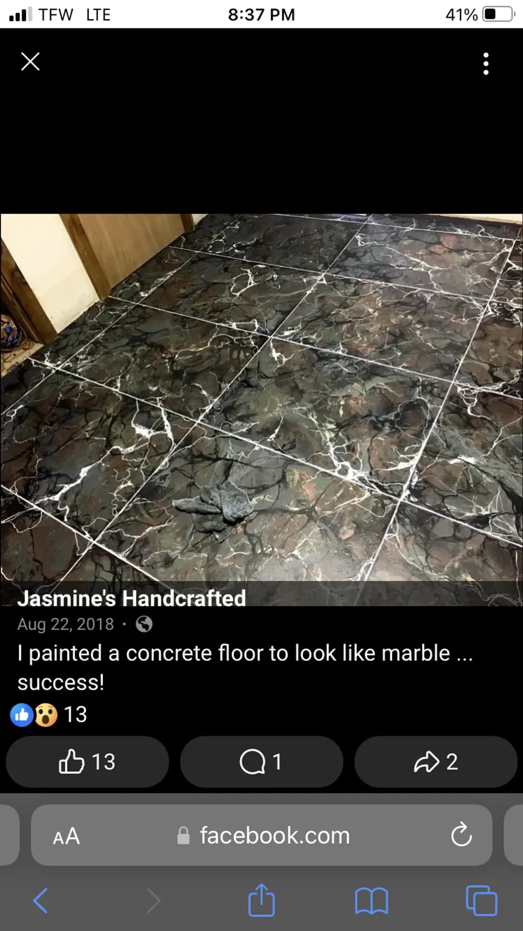 Marble Floor Illusion