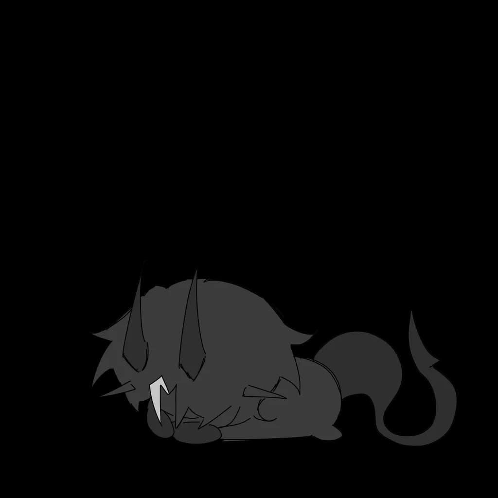 Resting Demon Tail