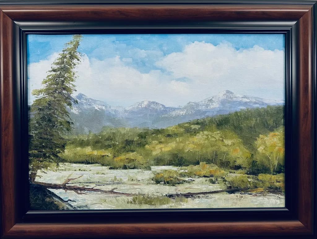 Mountain Valley Landscape