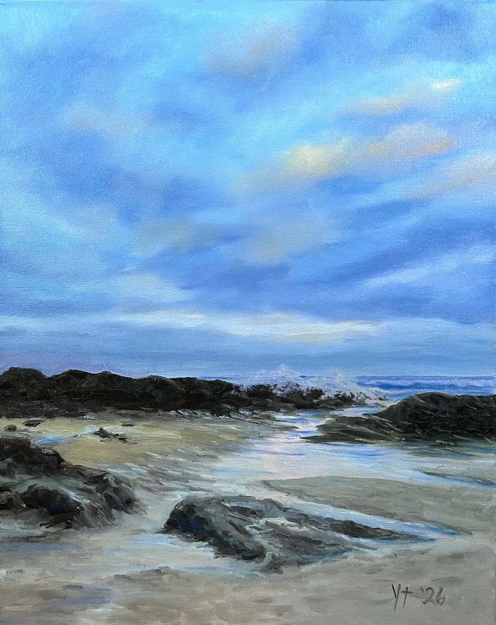 Tide Pools at Dusk