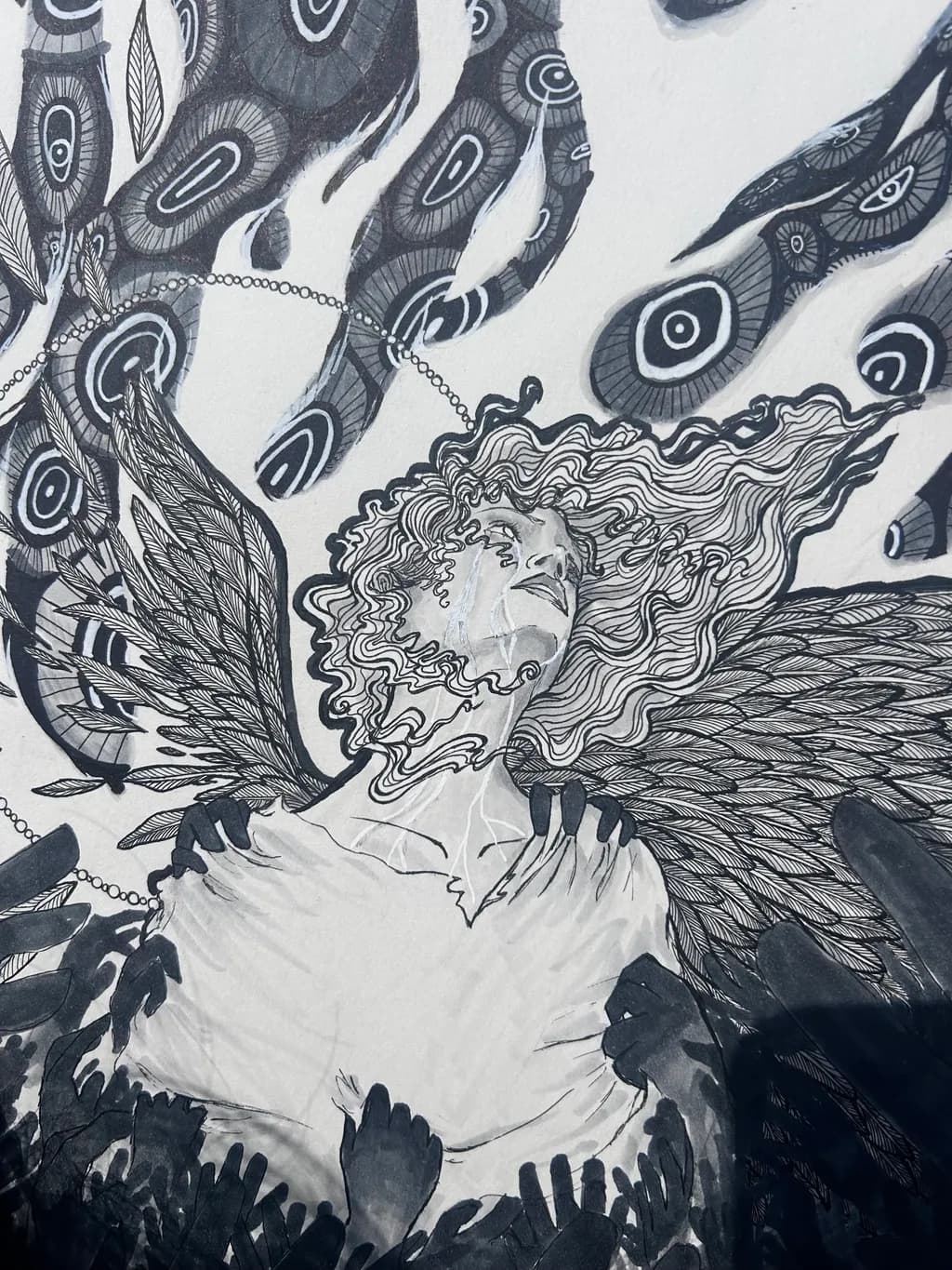 Angel Wings and Eyes
