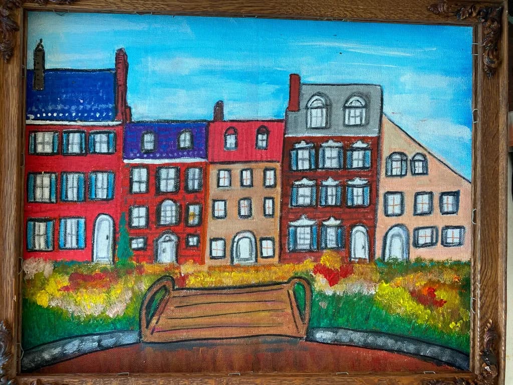 Colorful Row Houses