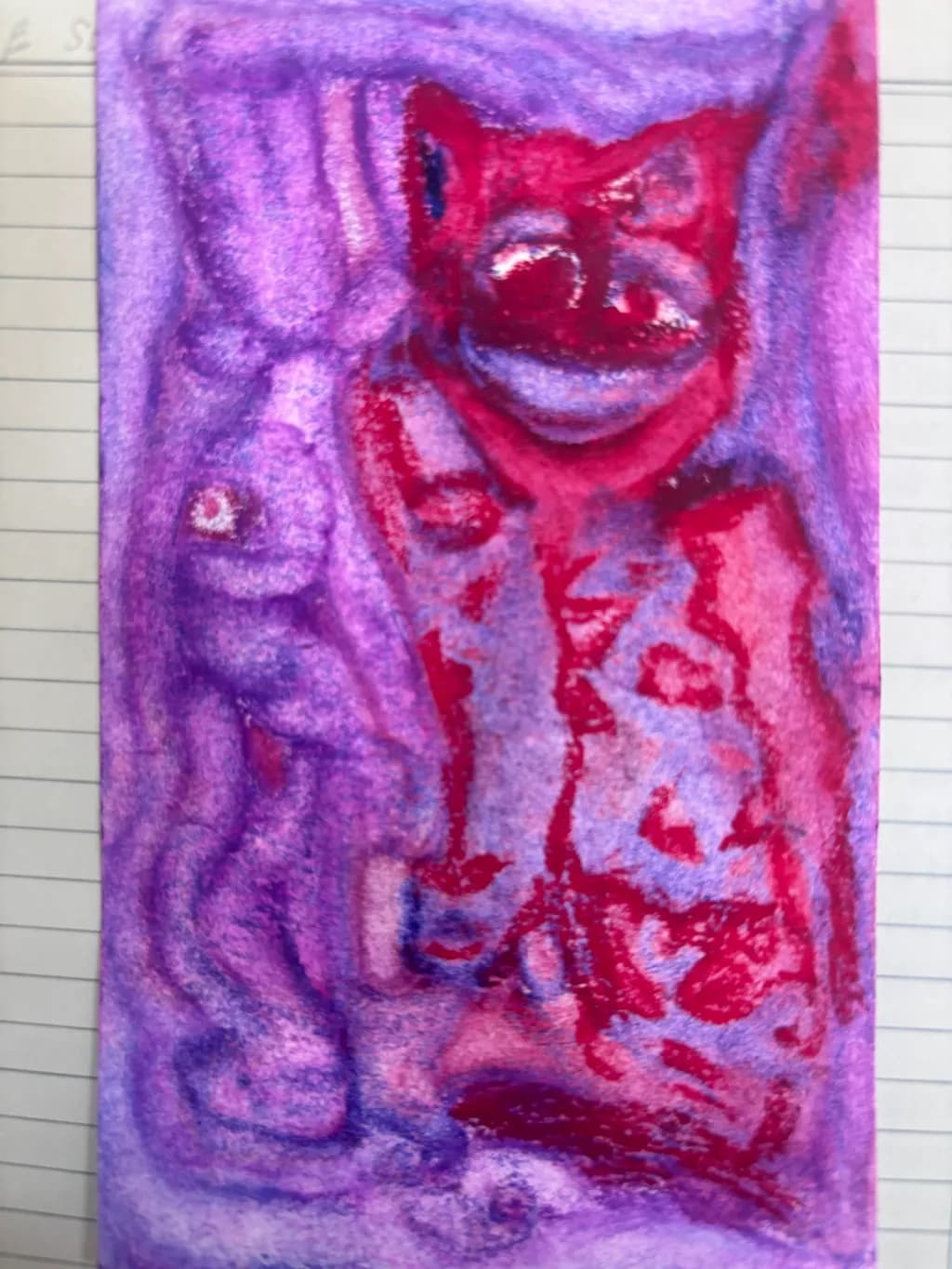 Red Cat Figure