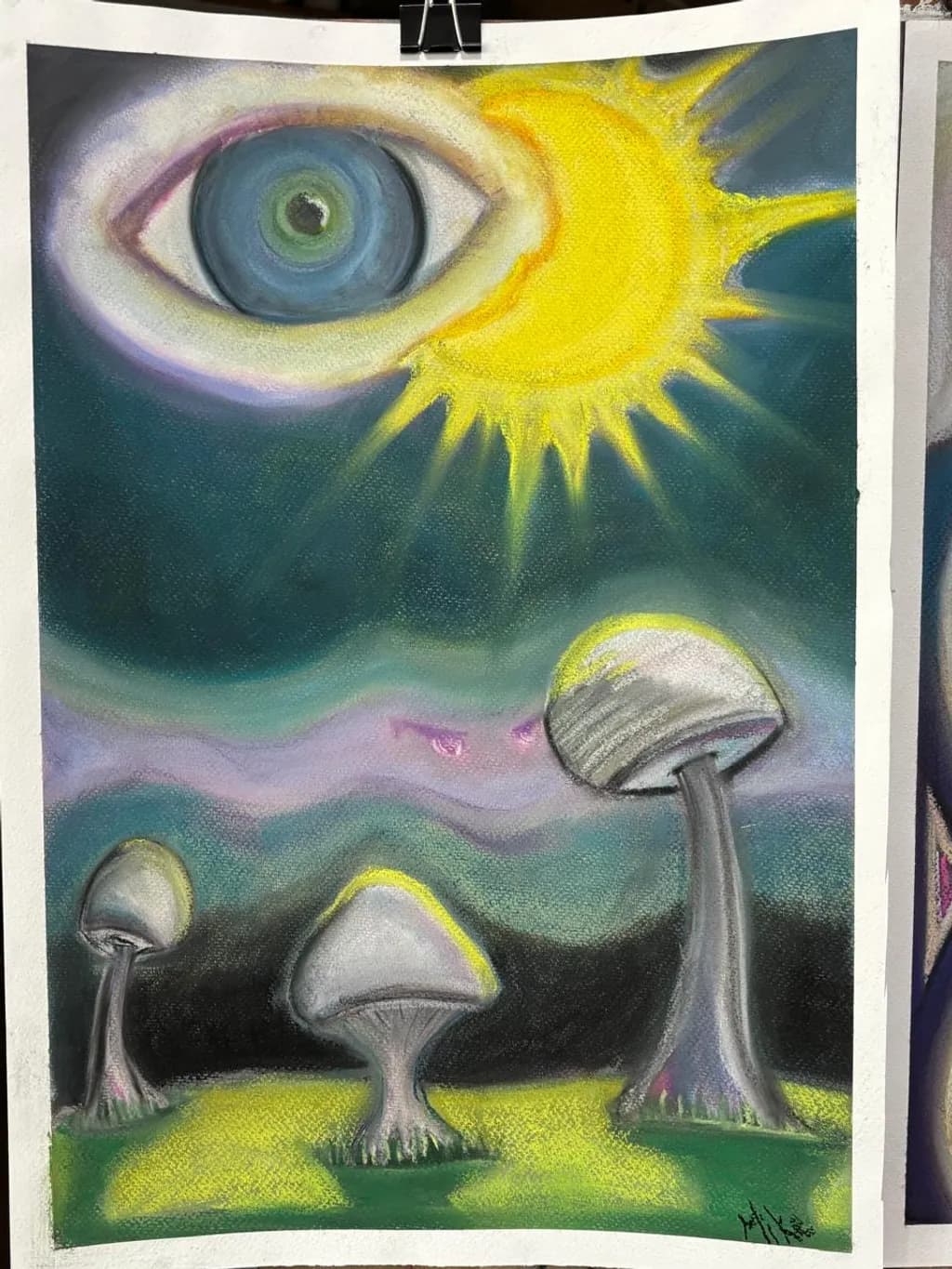 Mystic Mushroom Landscape