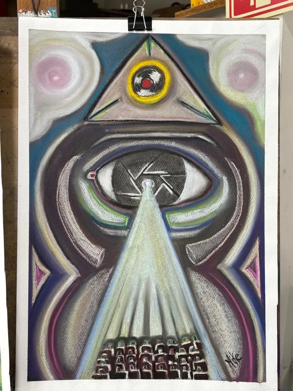 Abstract Eye Beam