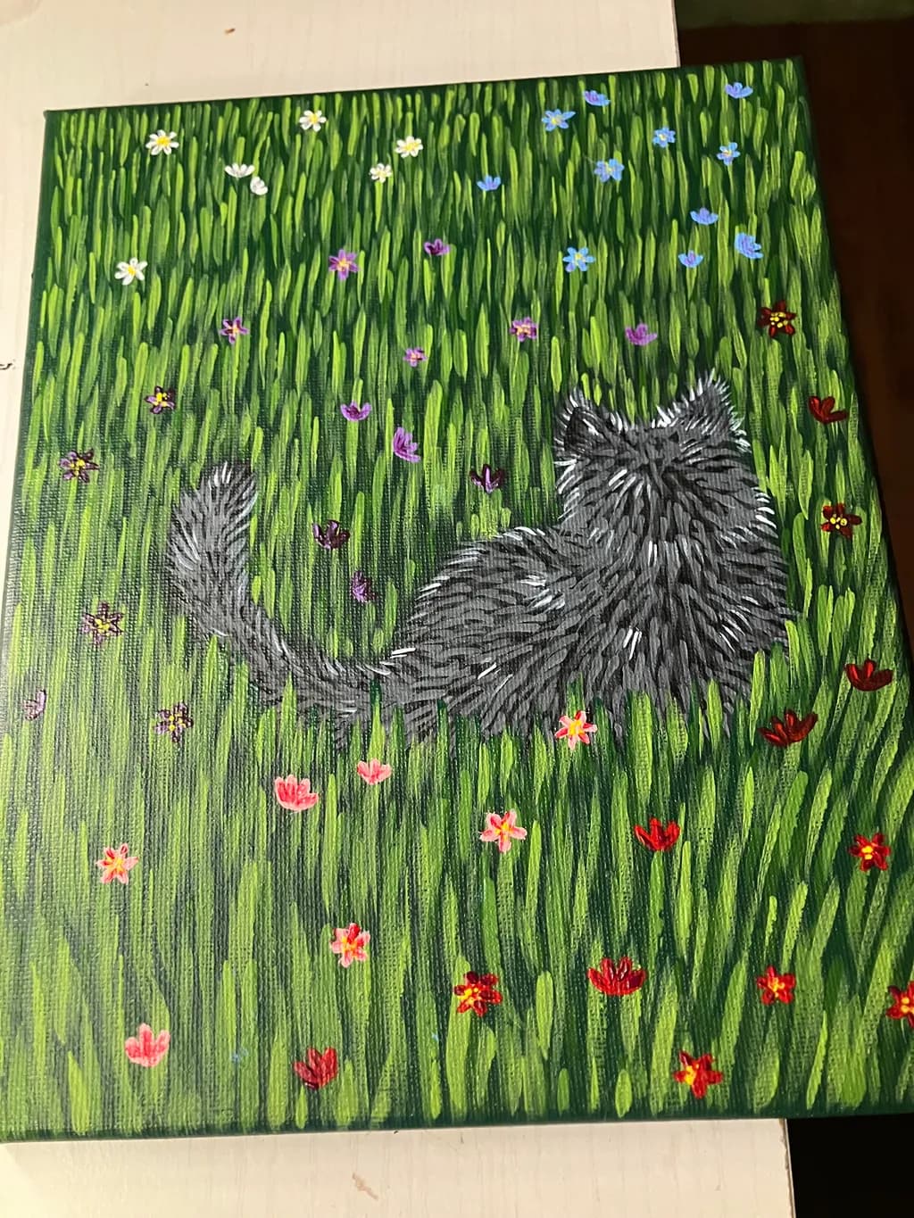 Cat in the Meadow