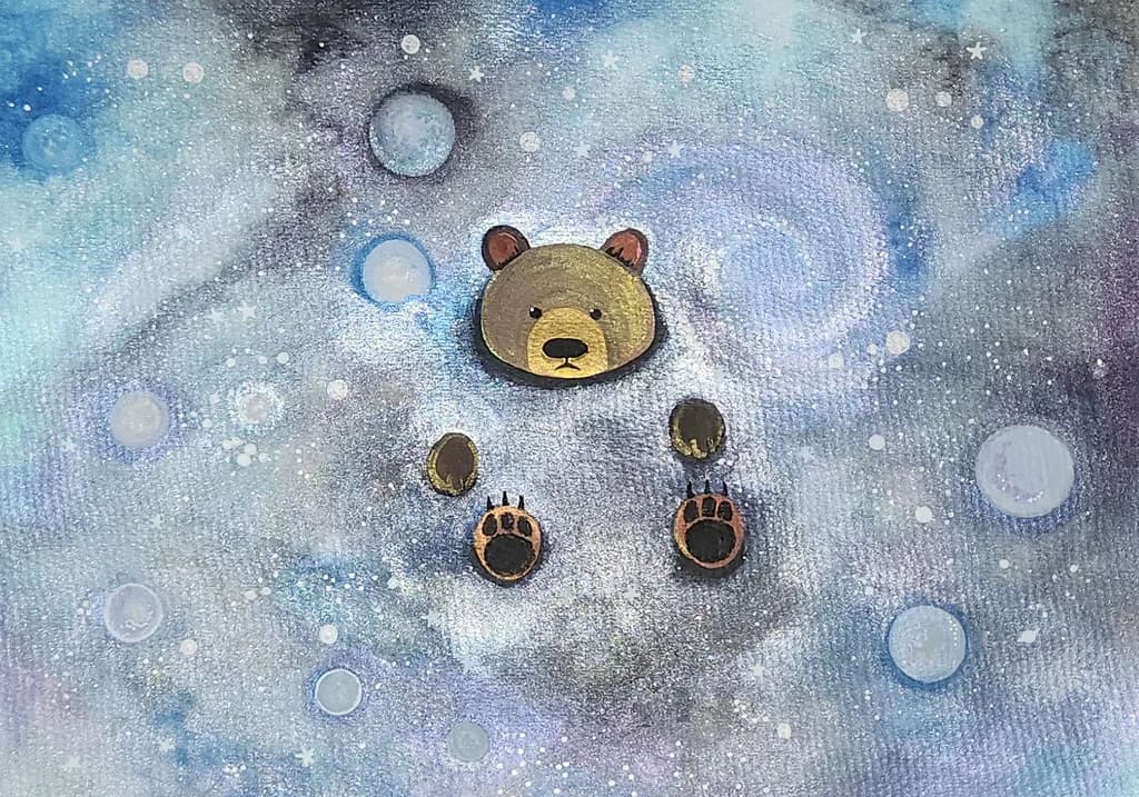 Cosmic Bear Pawprints