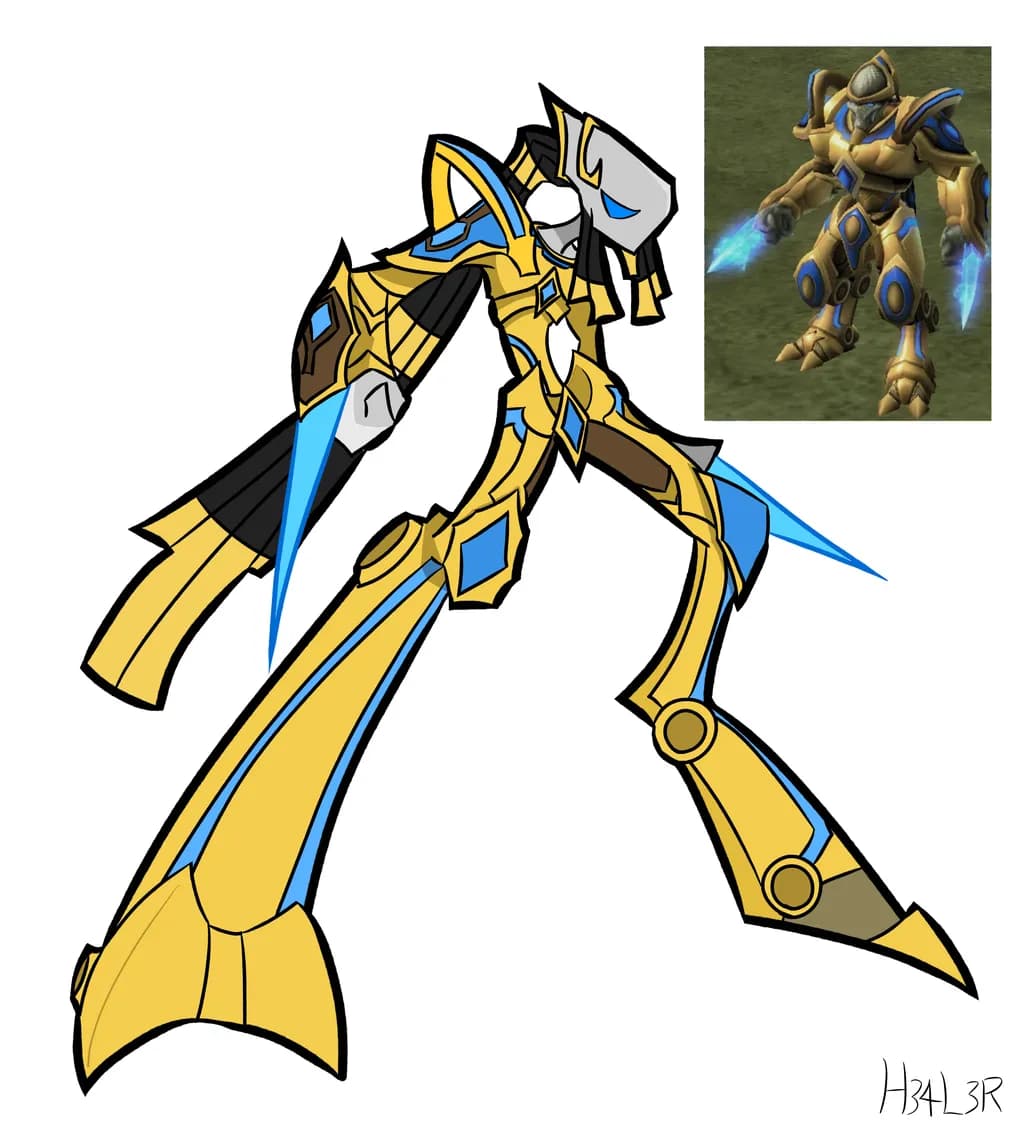 Protoss Zealot Blade