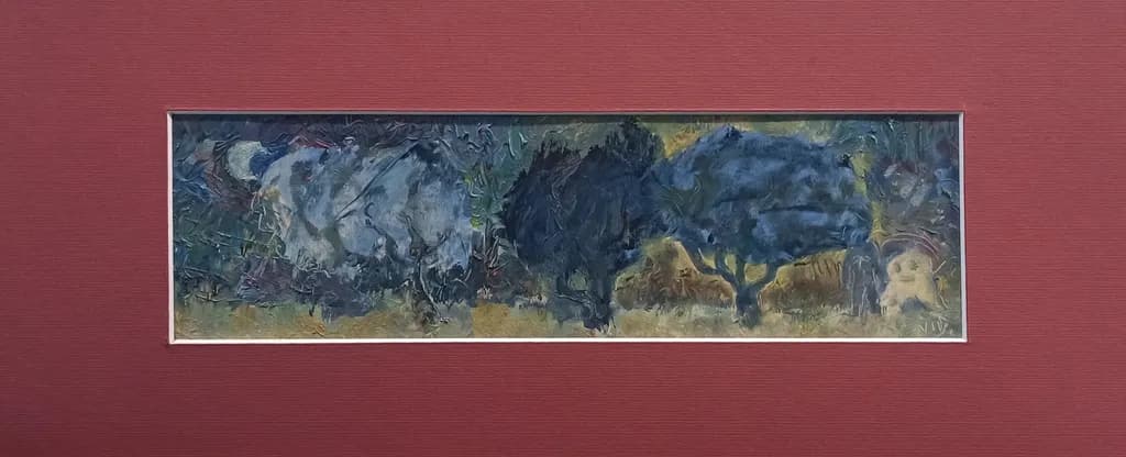 Blue Trees Panorama