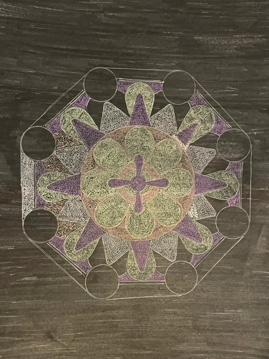 Octagonal Mandala Pattern