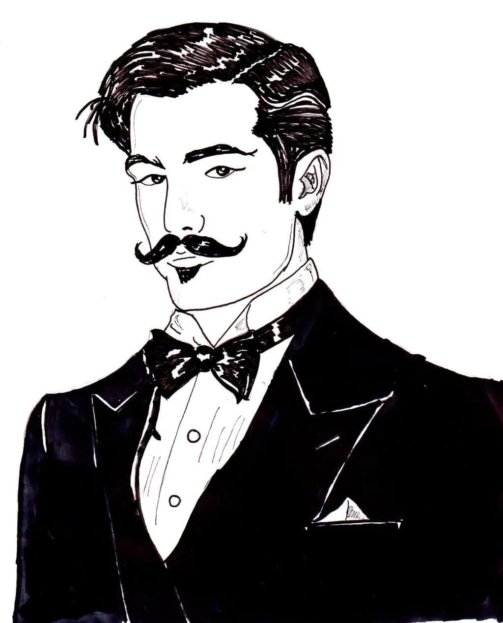 Tuxedo Gentleman Portrait