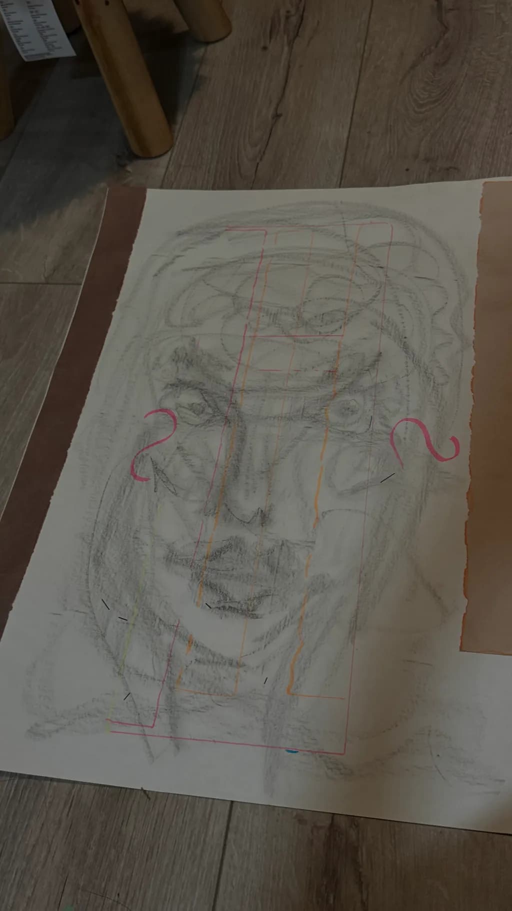 Abstract Portrait Geometry