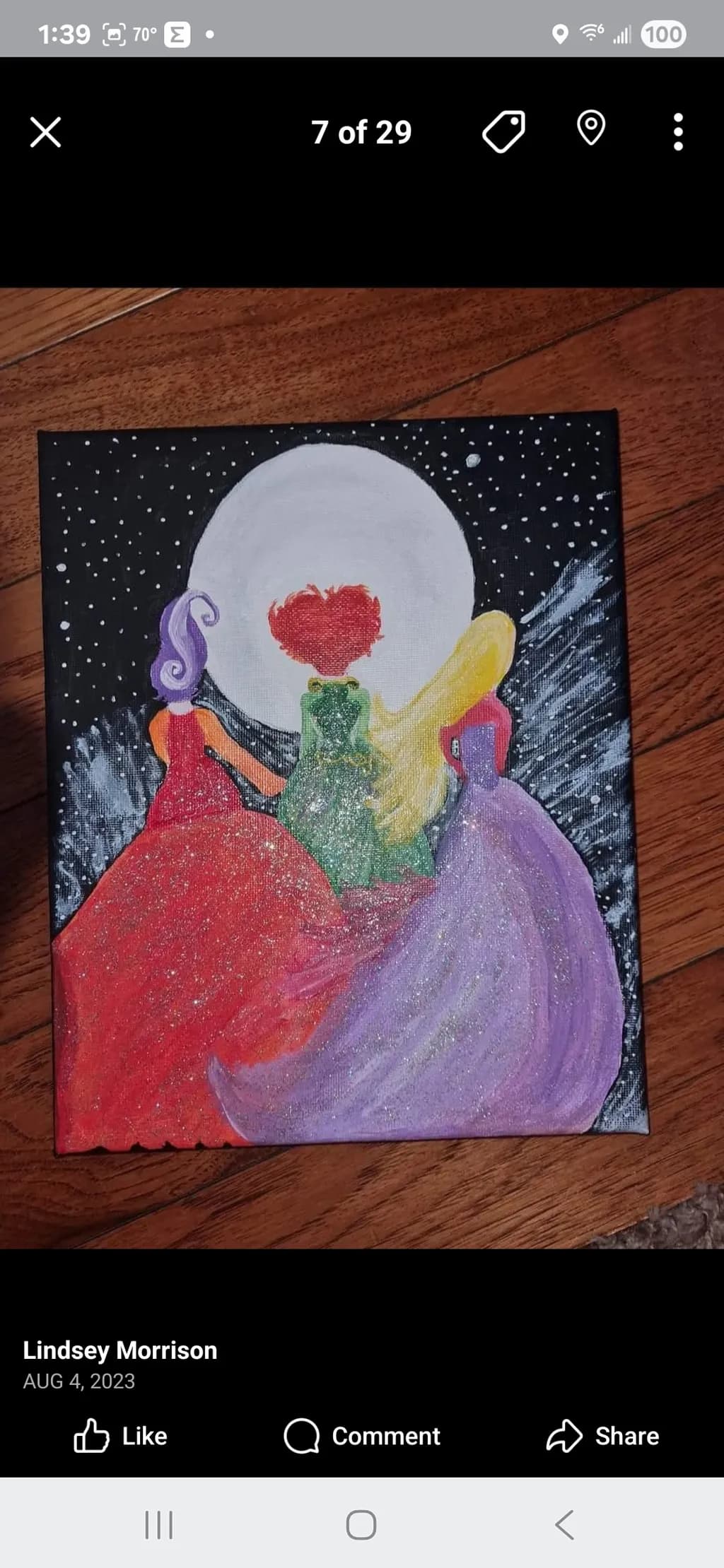 Moonlit Night Gathering