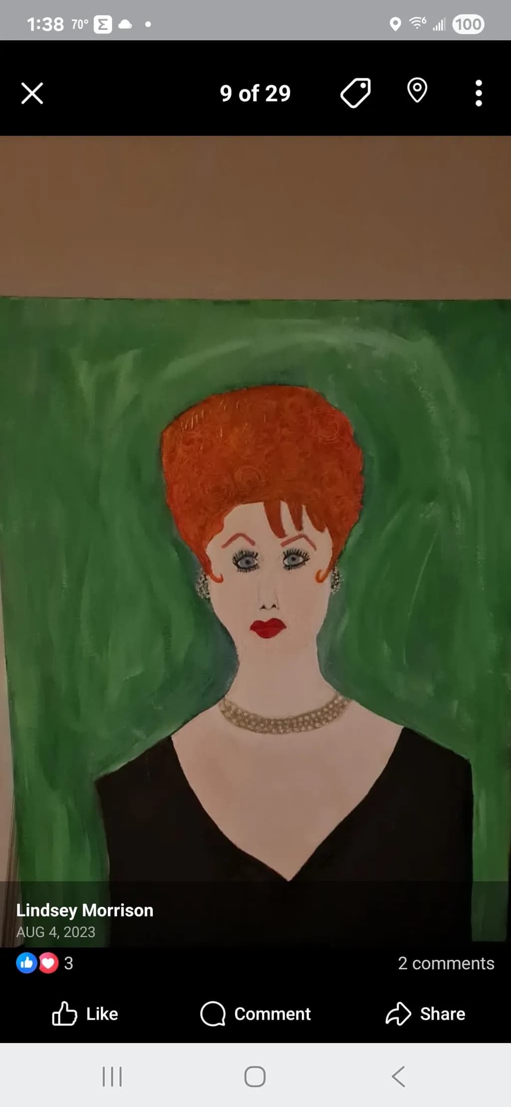 Red-Haired Portrait