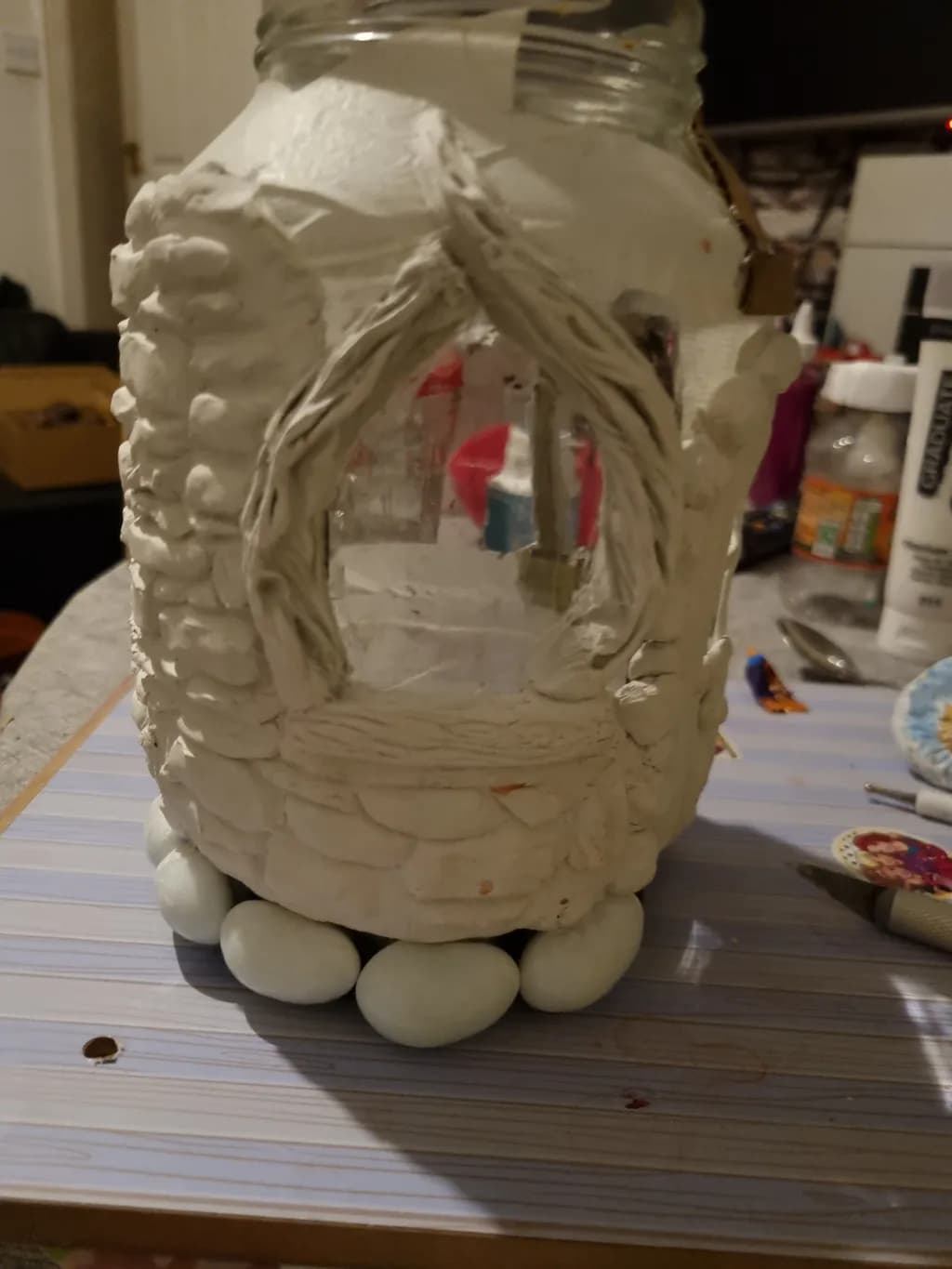 Clay Stone Jar