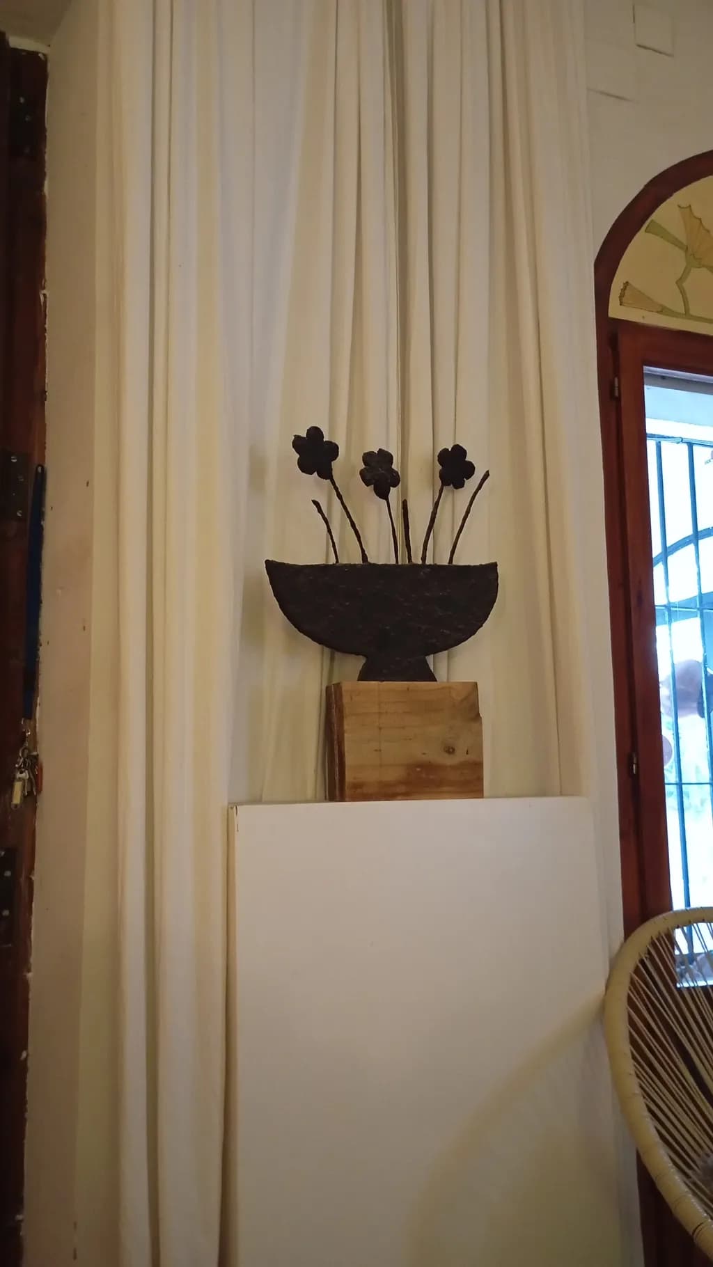 Floral Sculpture Arrangement