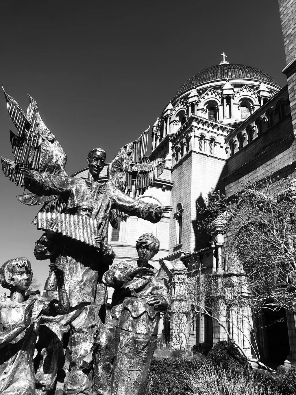 Religious Sculpture and Cathedral