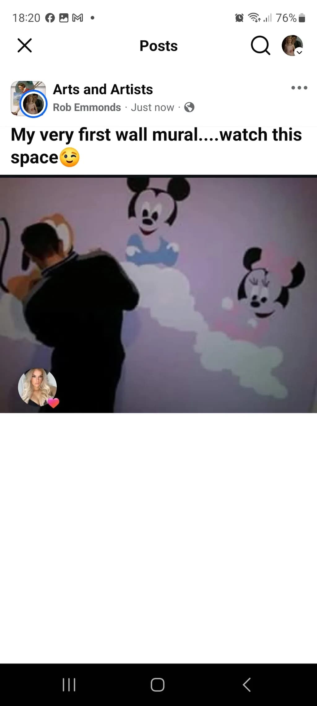 Mickey and Friends Mural