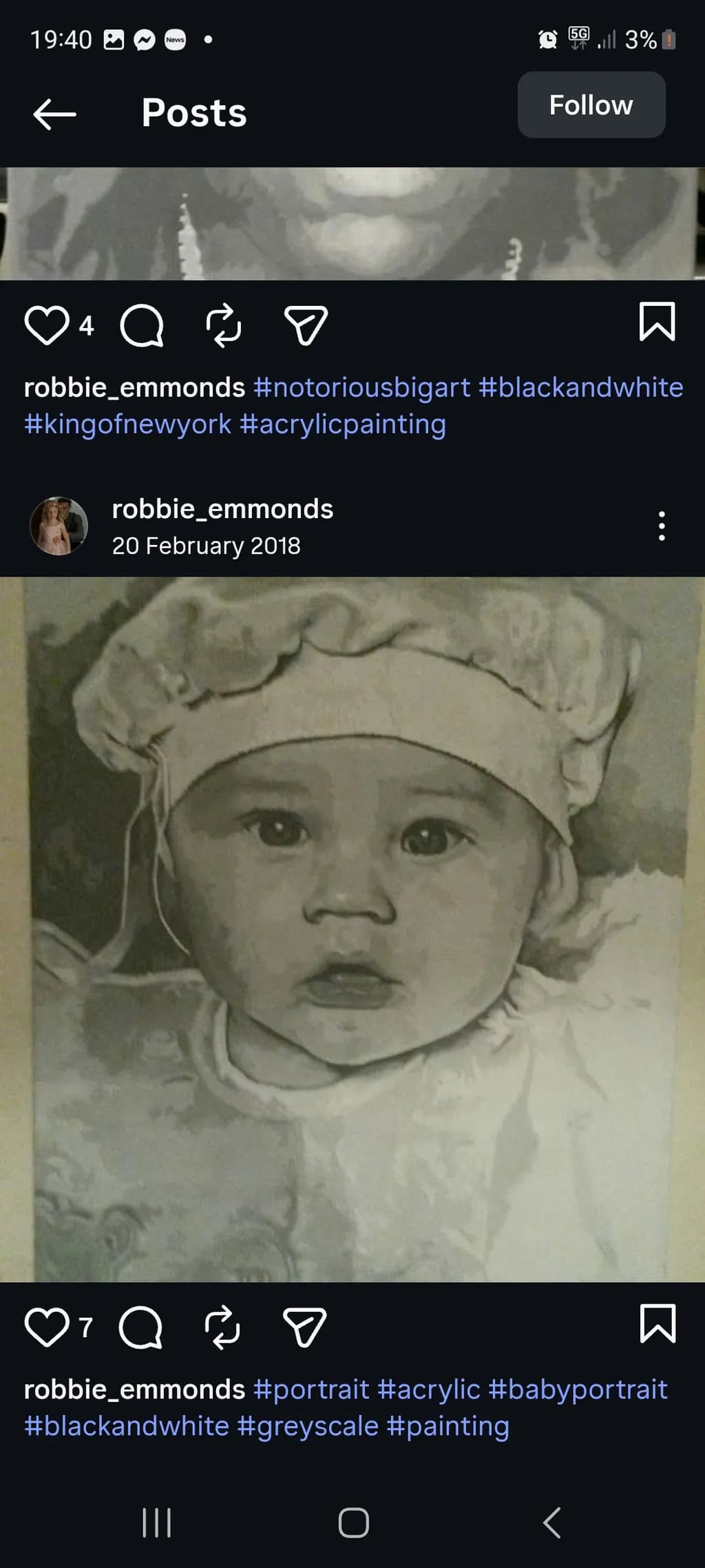 Baby Portrait Study