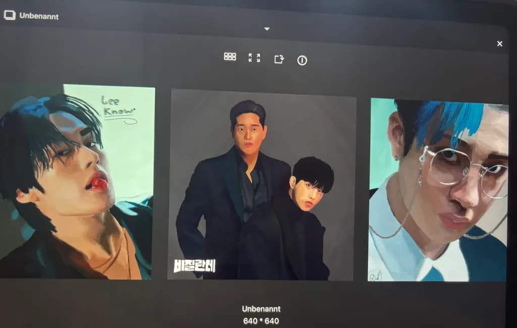 Modern Portraits Trio