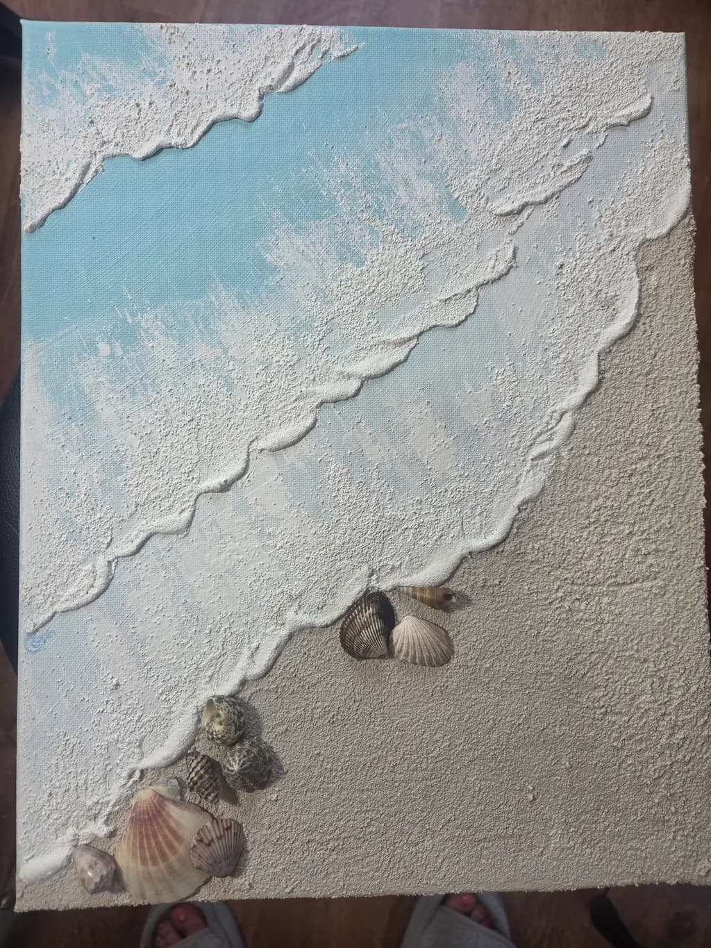 Sea Shell Beach Texture