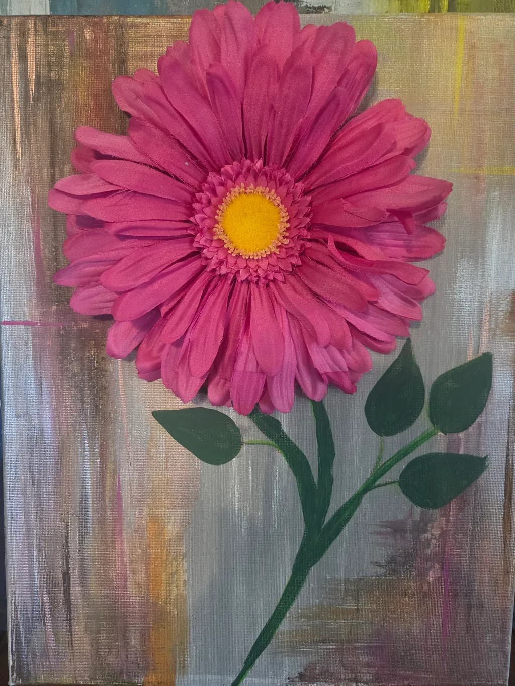 Pink Flower Canvas