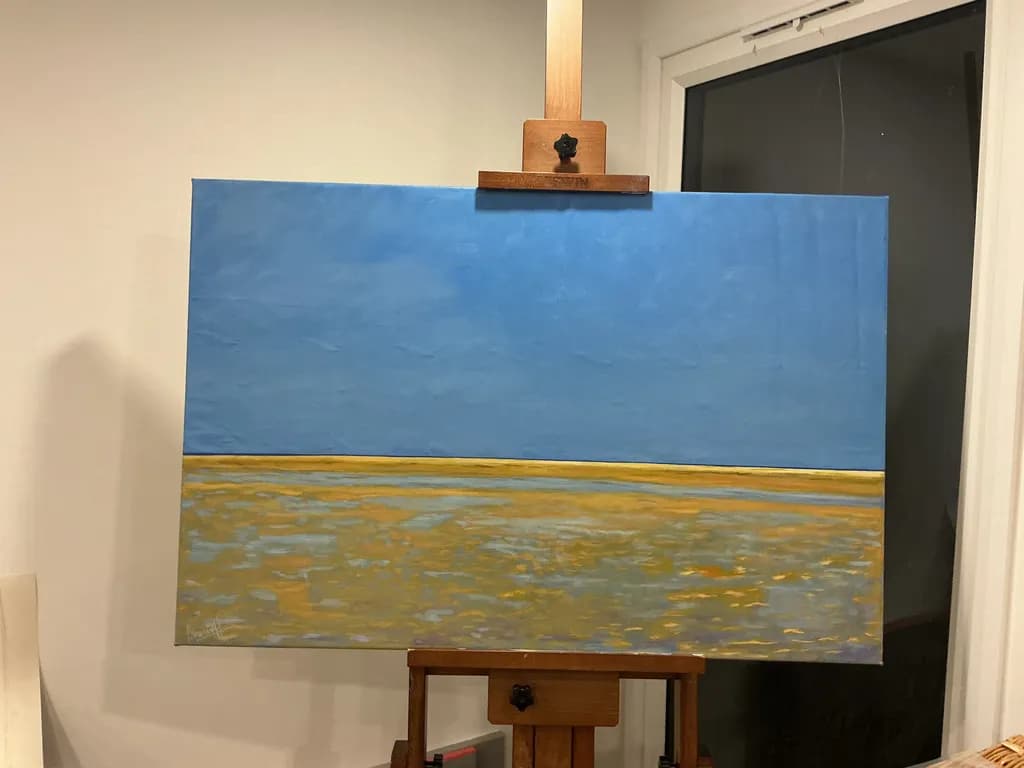 Golden Horizon Sea