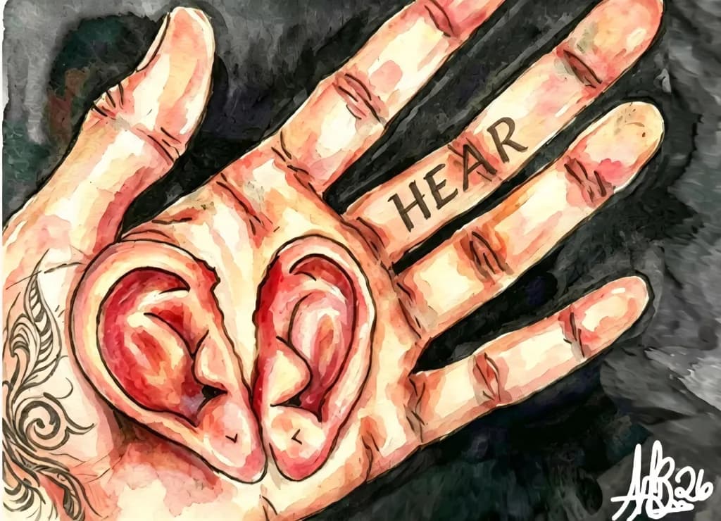 Hand Ear