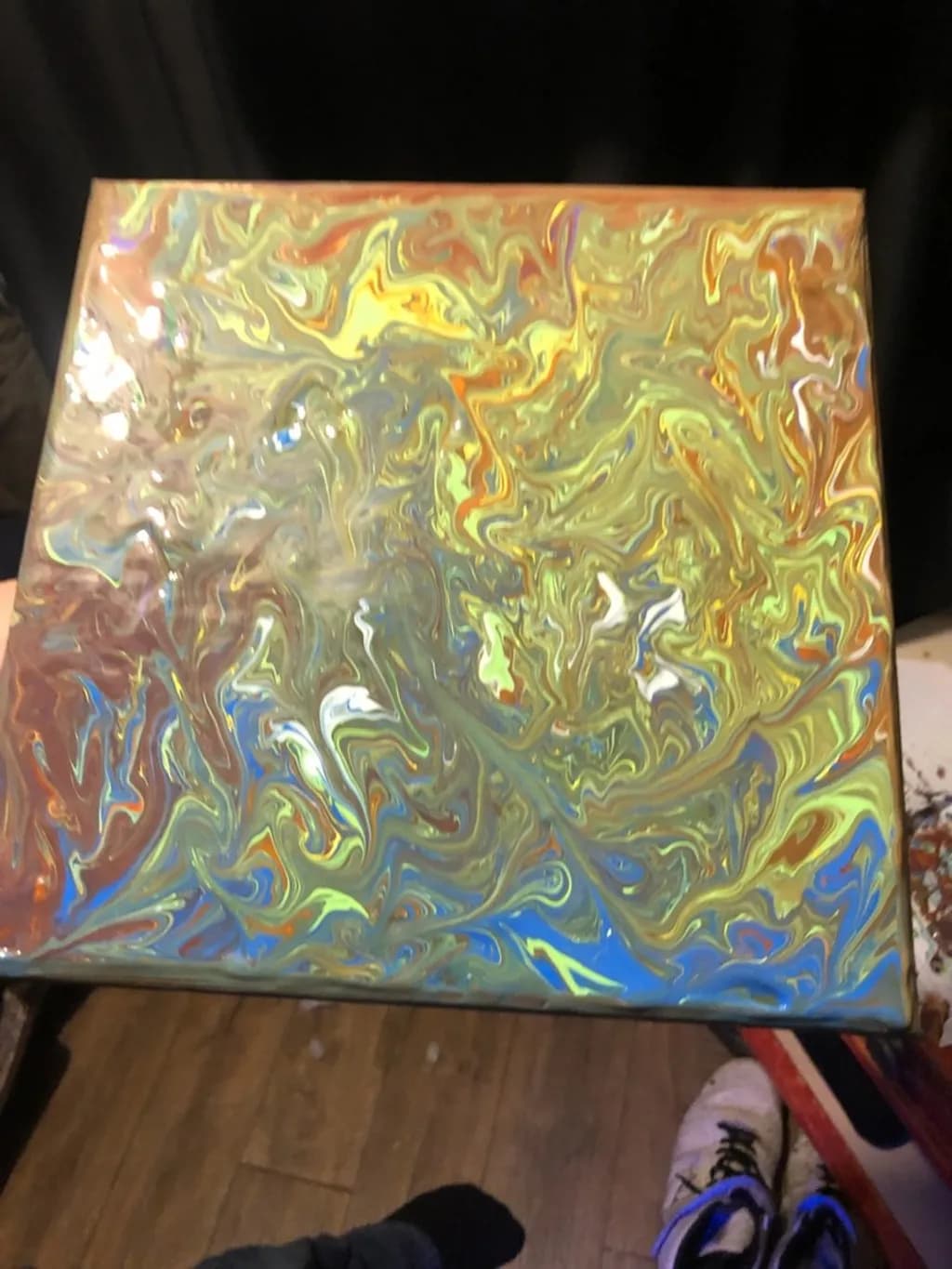 Abstract Color Swirl