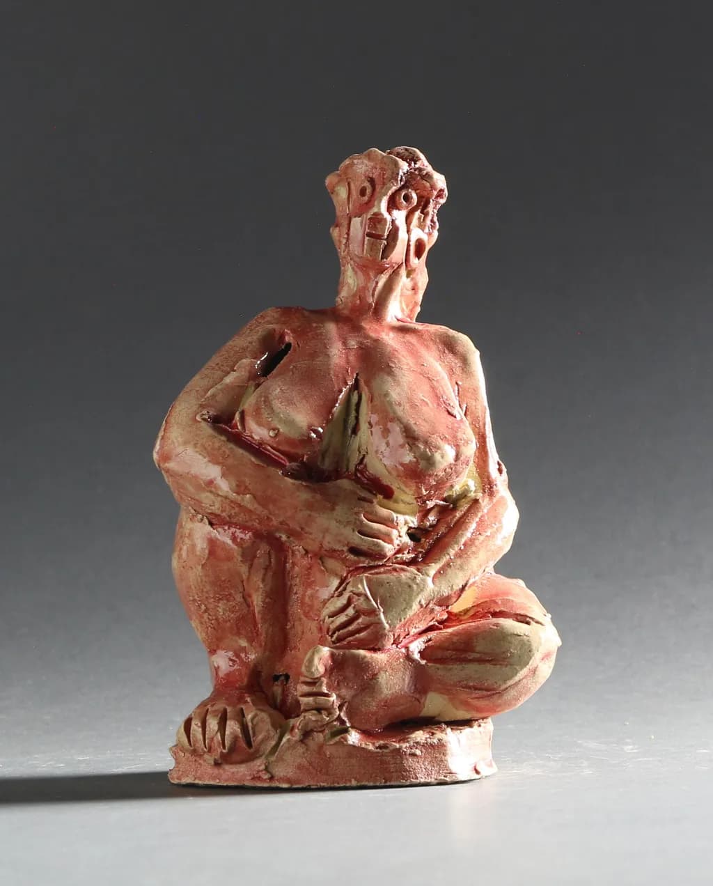 Abstract Ceramic Figure