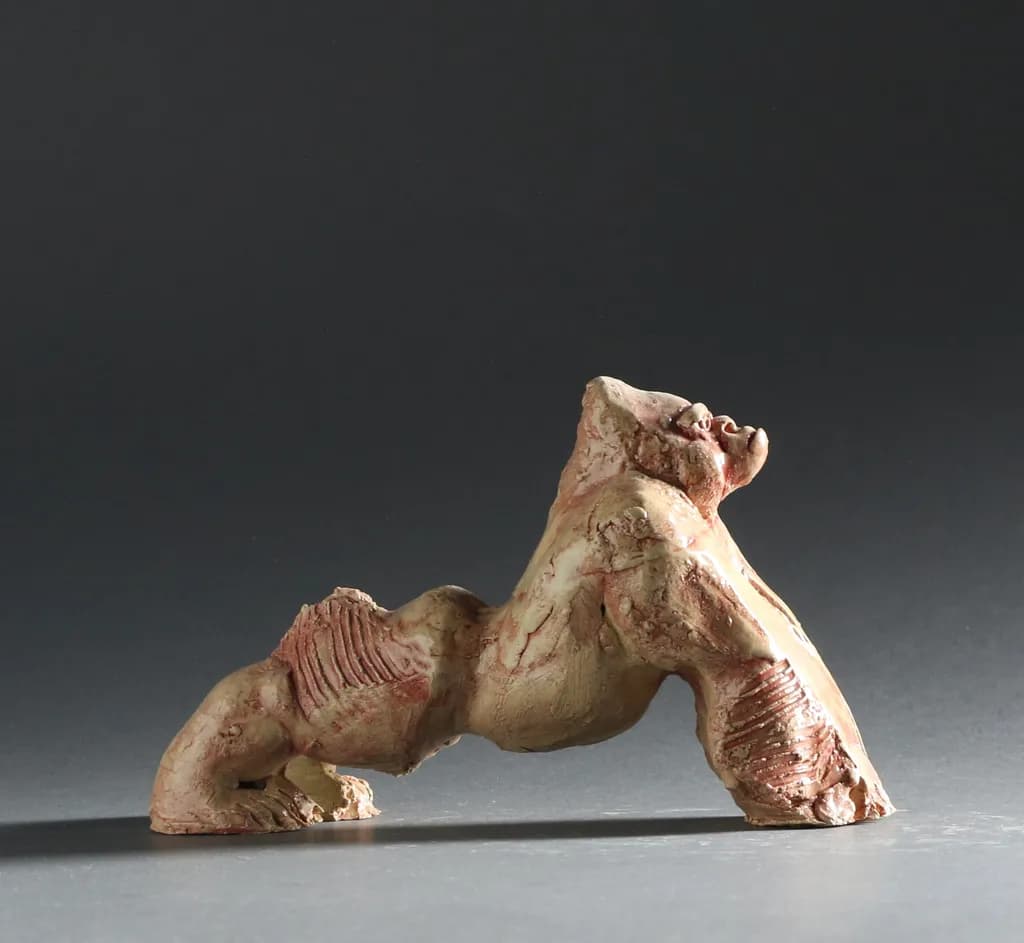 Muscular Figure Sculpture