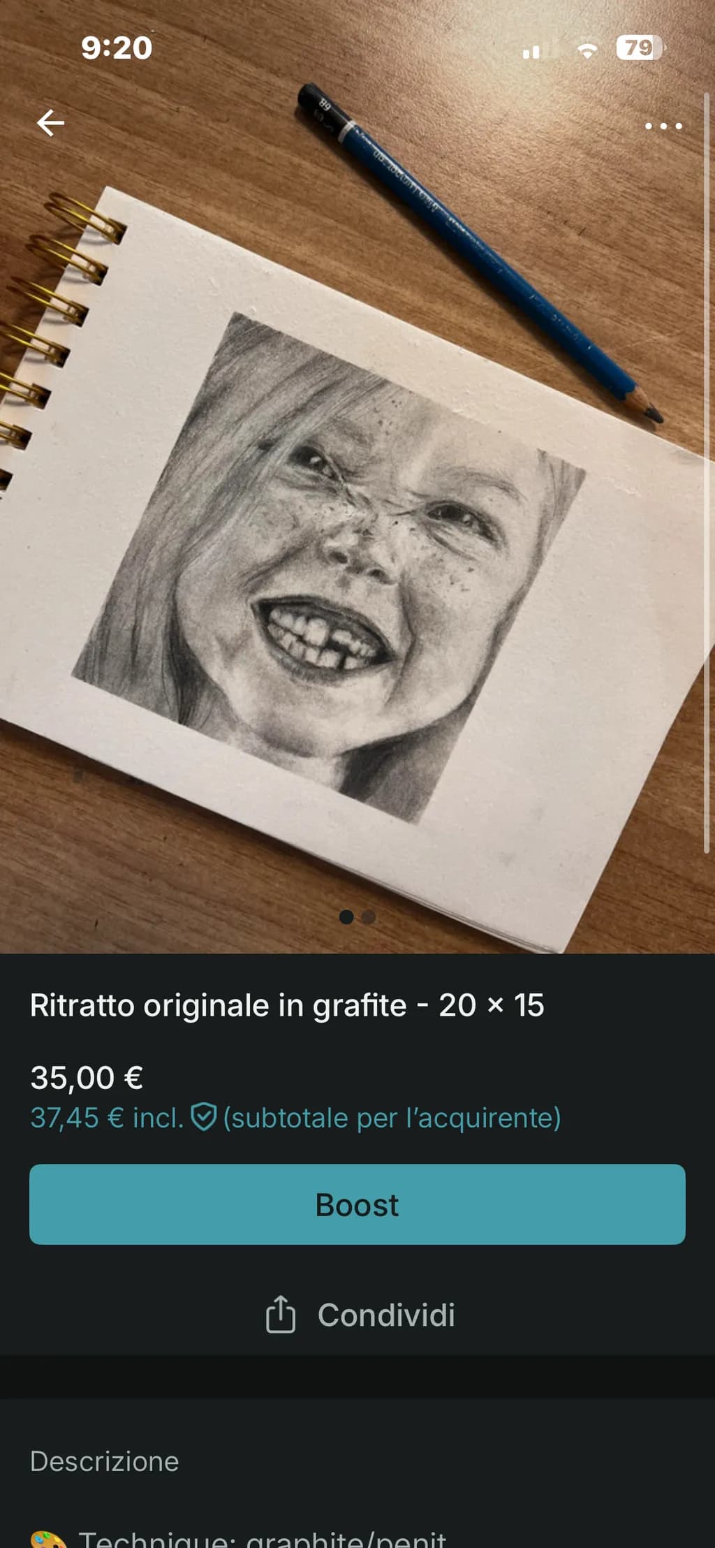 Freckled Girl Portrait