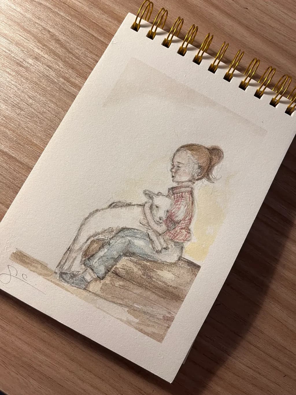 Child with Lamb
