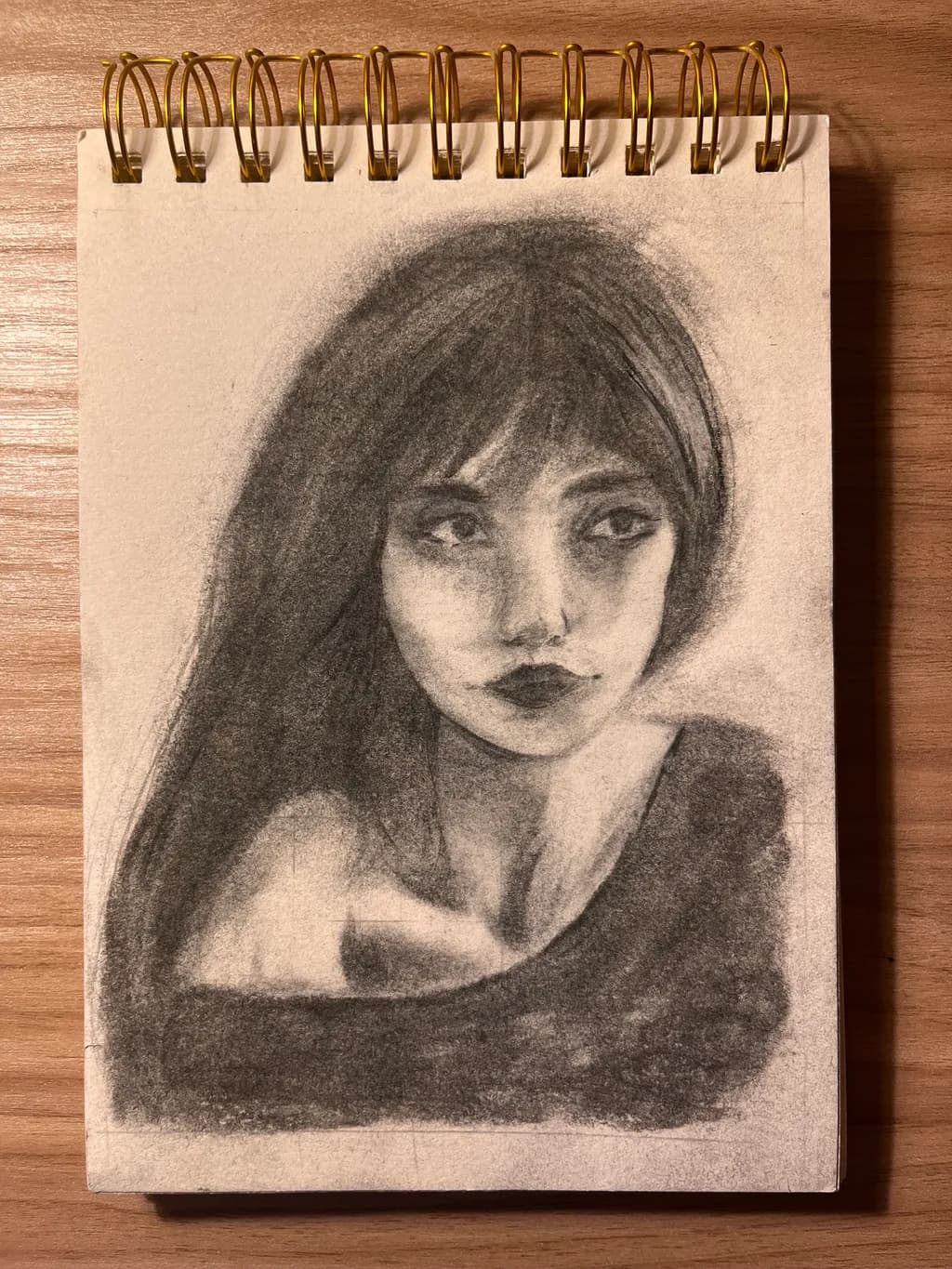 Portrait in Charcoal