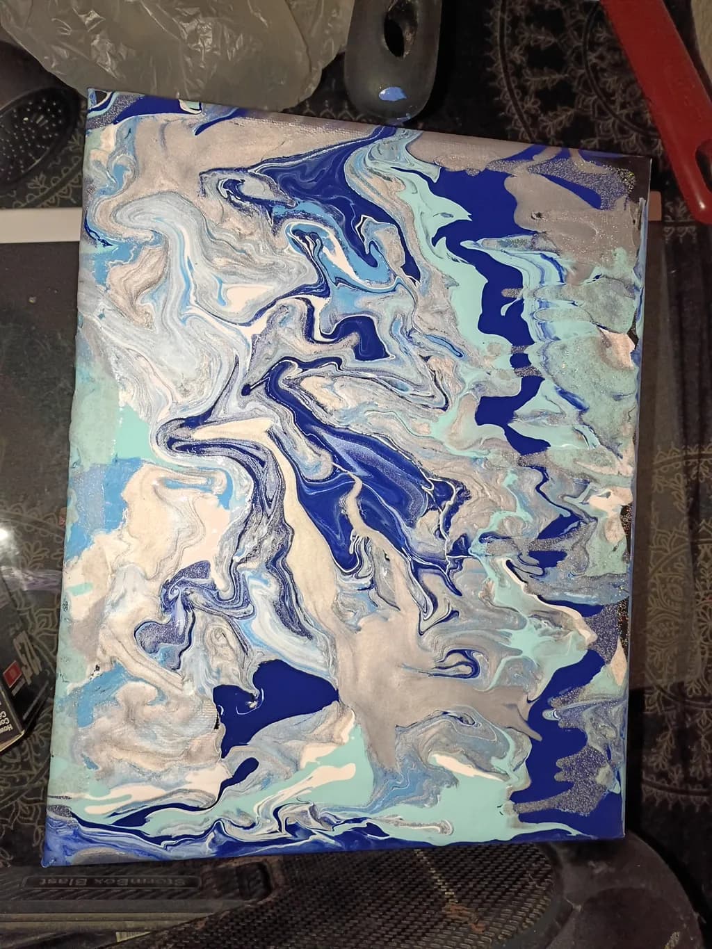 Abstract Swirl Composition