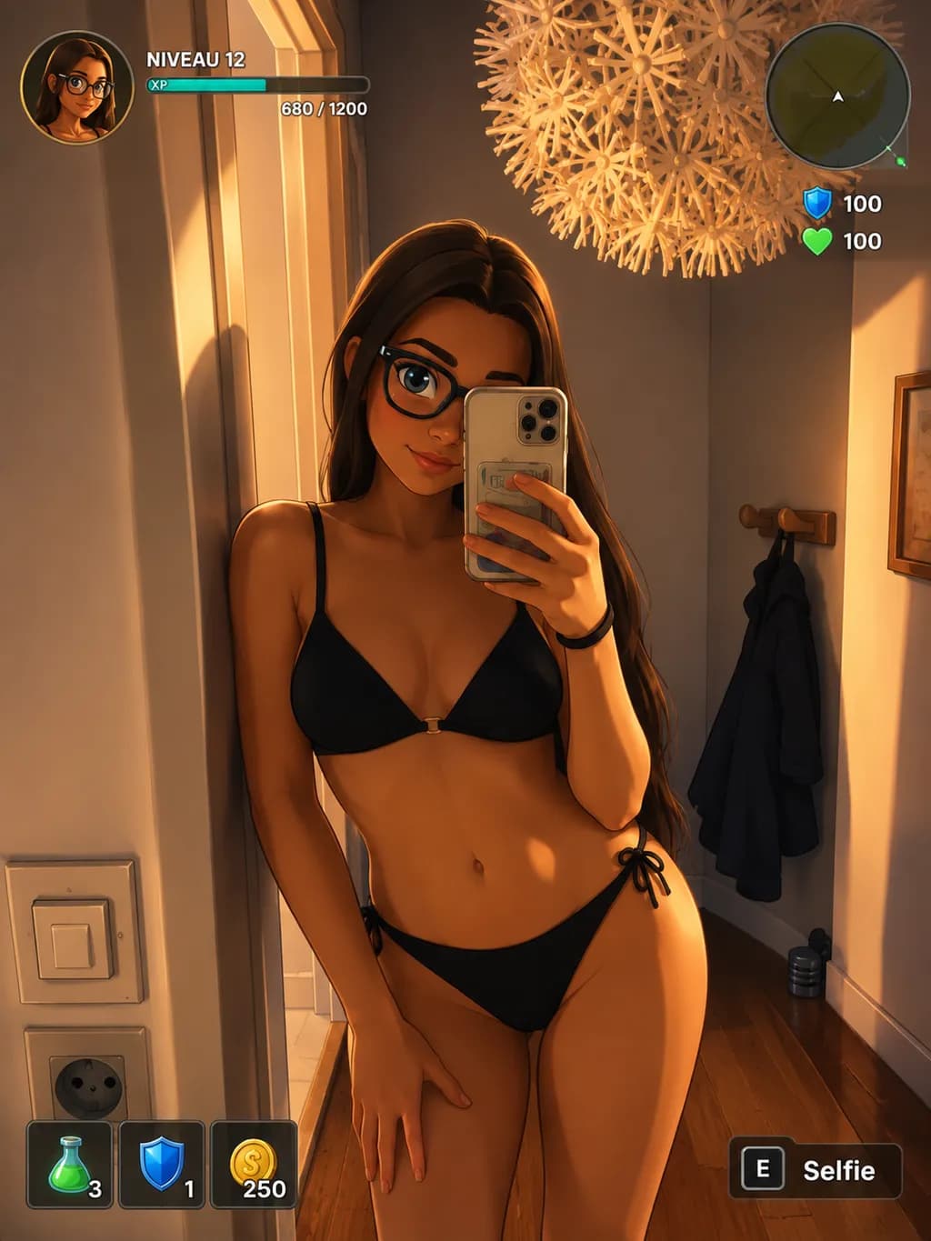 Selfie Reflection