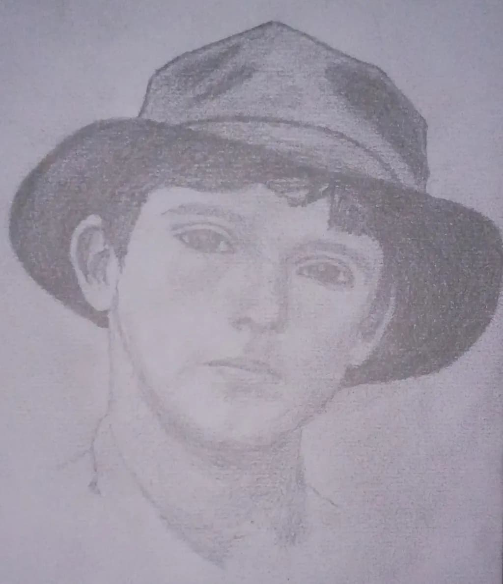 Portrait of a Young Man with Hat