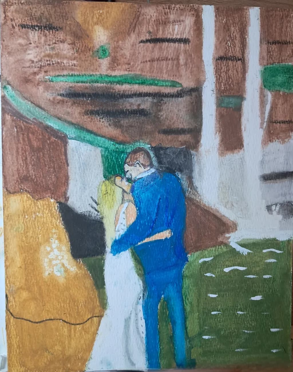Couple Embrace