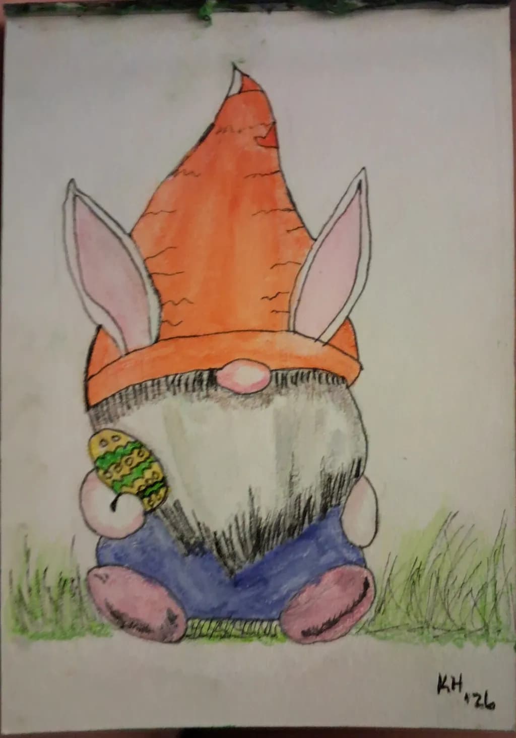 Gnome with Bunny Ears
