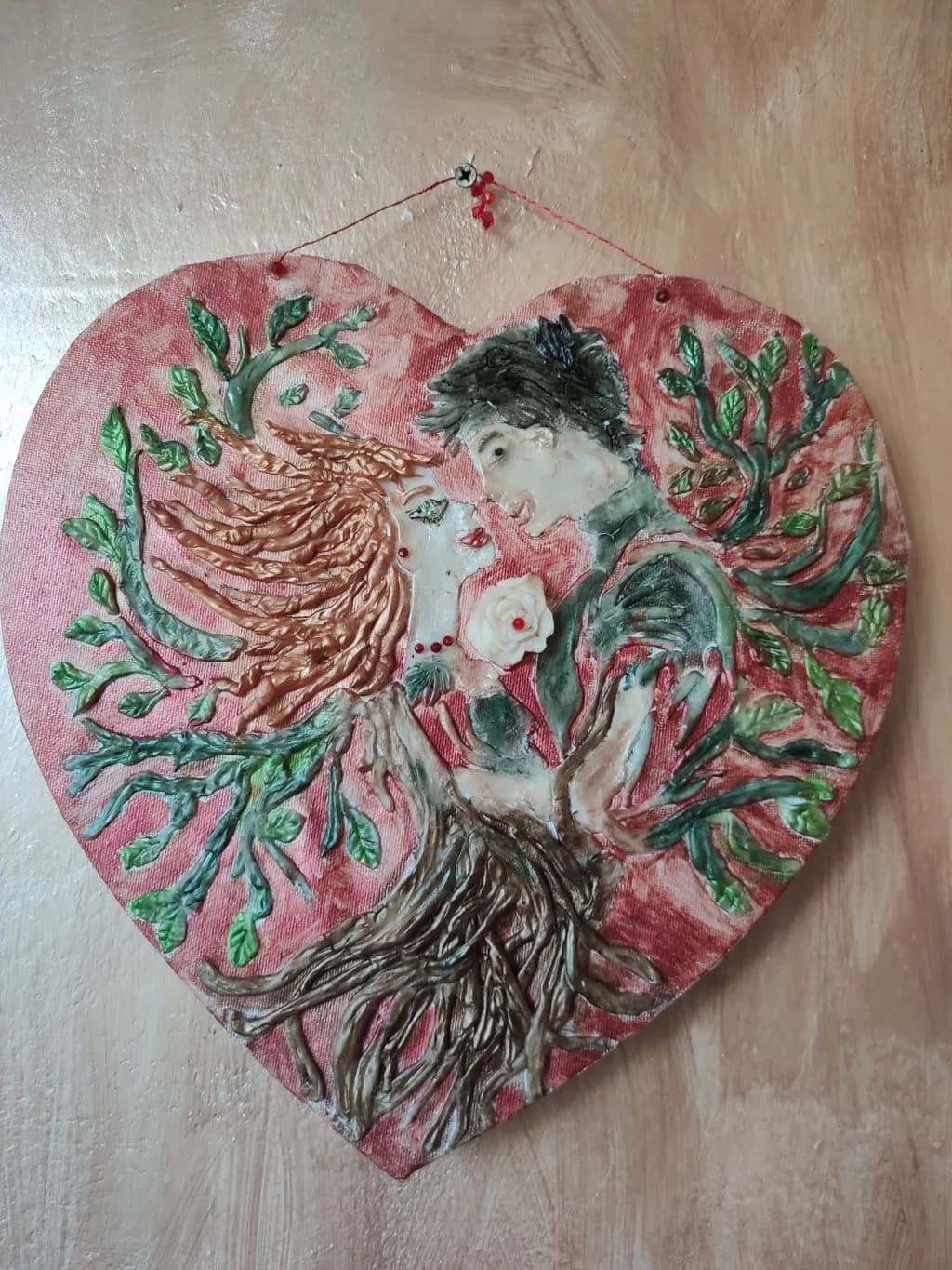 Heart Embrace Sculpture