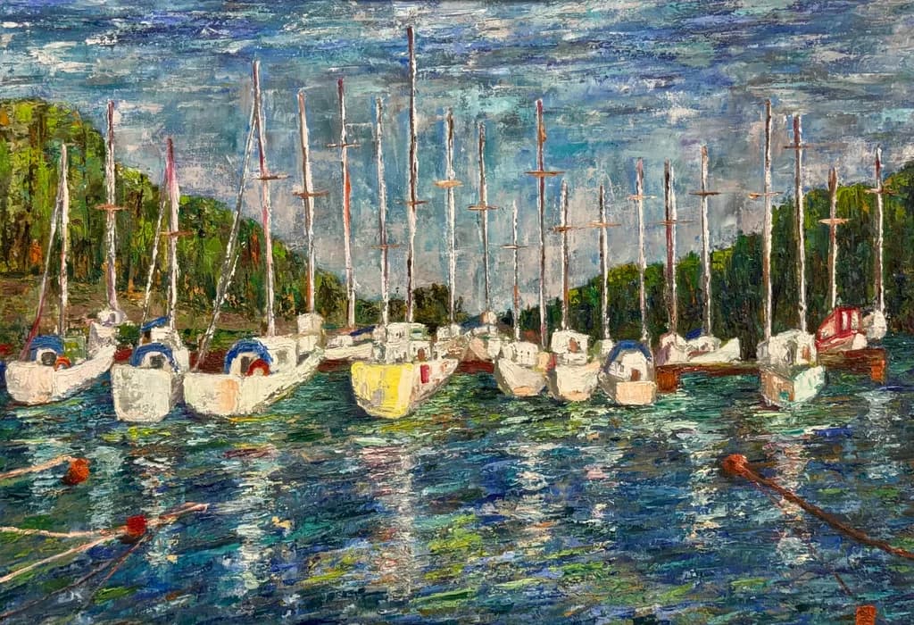 Sailboats on the Mar
