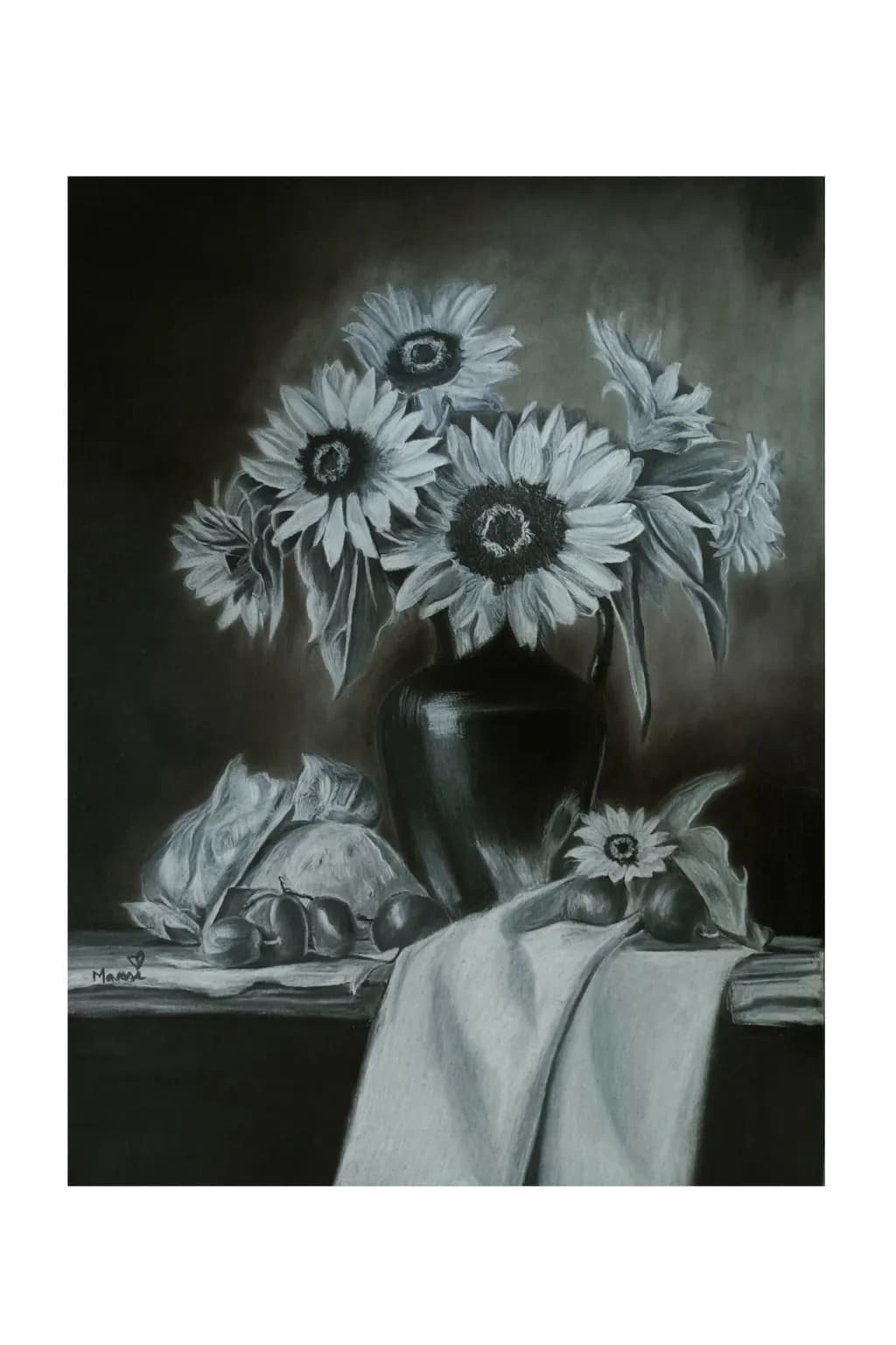 Sunflowers and Still Life