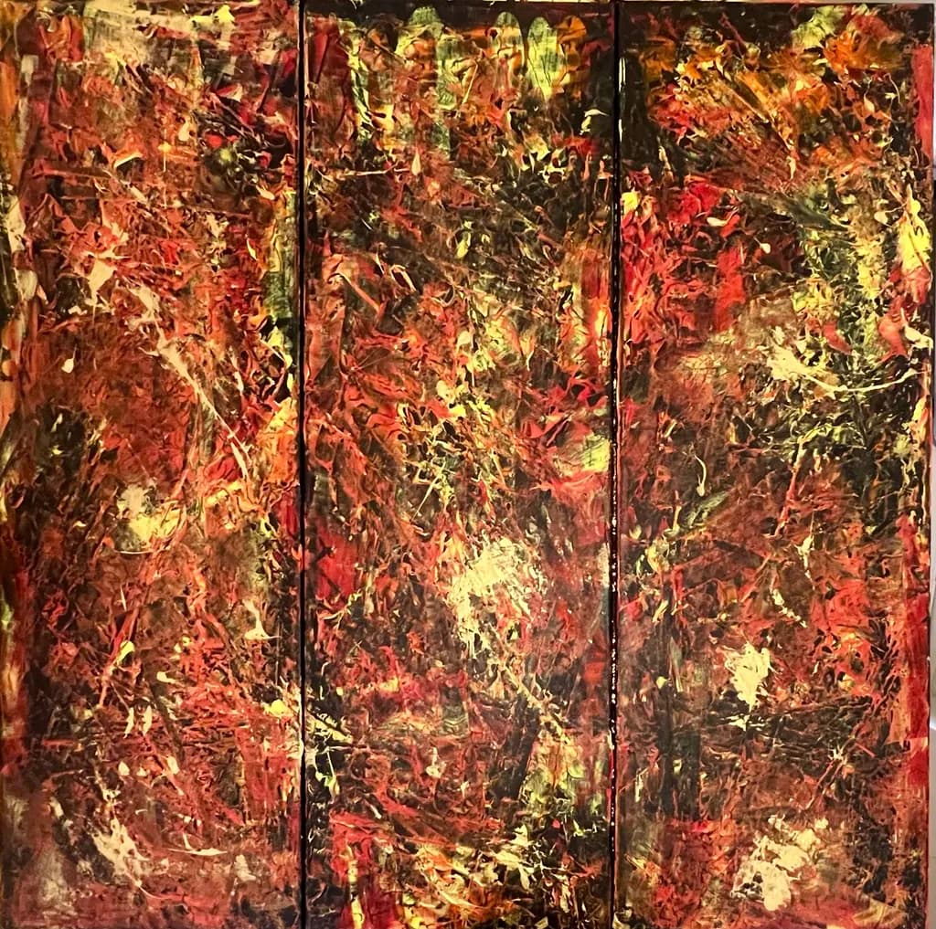 Abstract Fire Panels