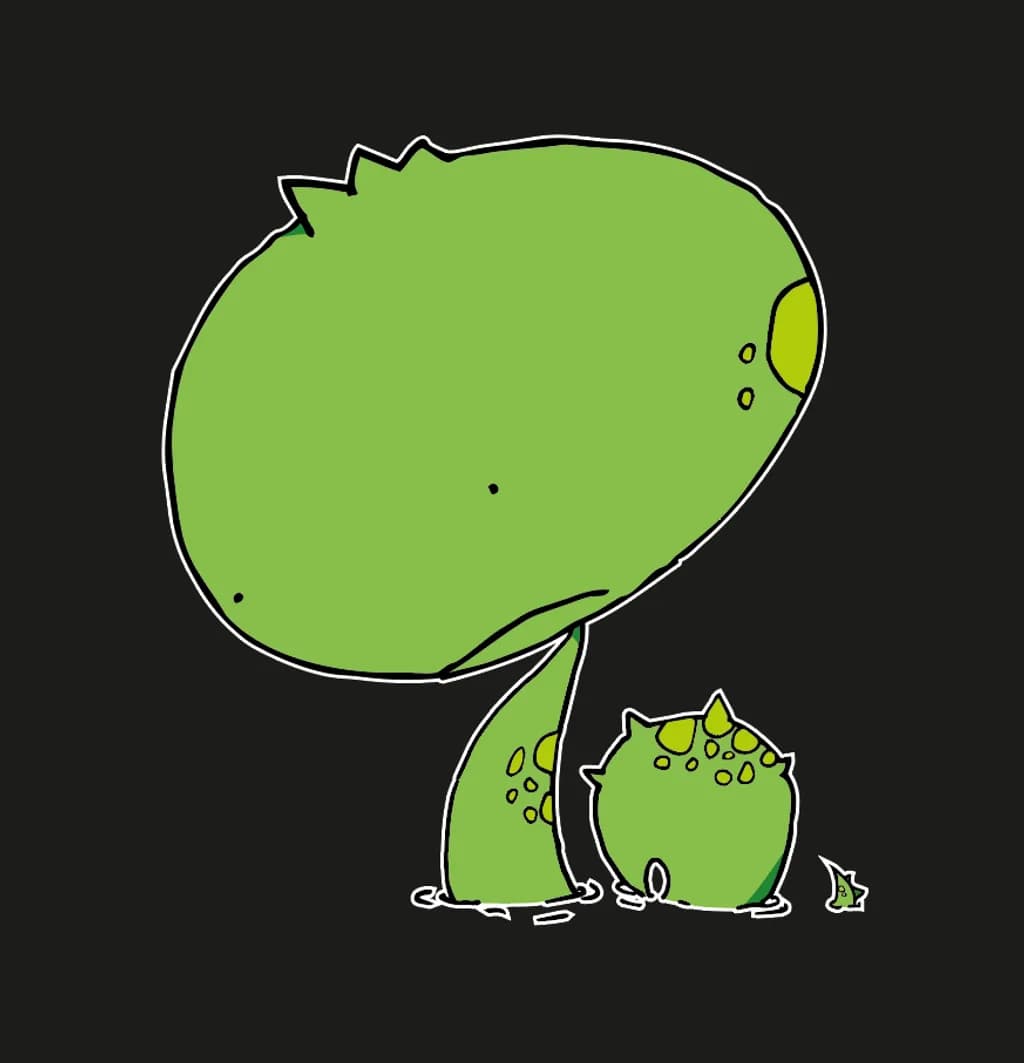 Green Creatures Trio