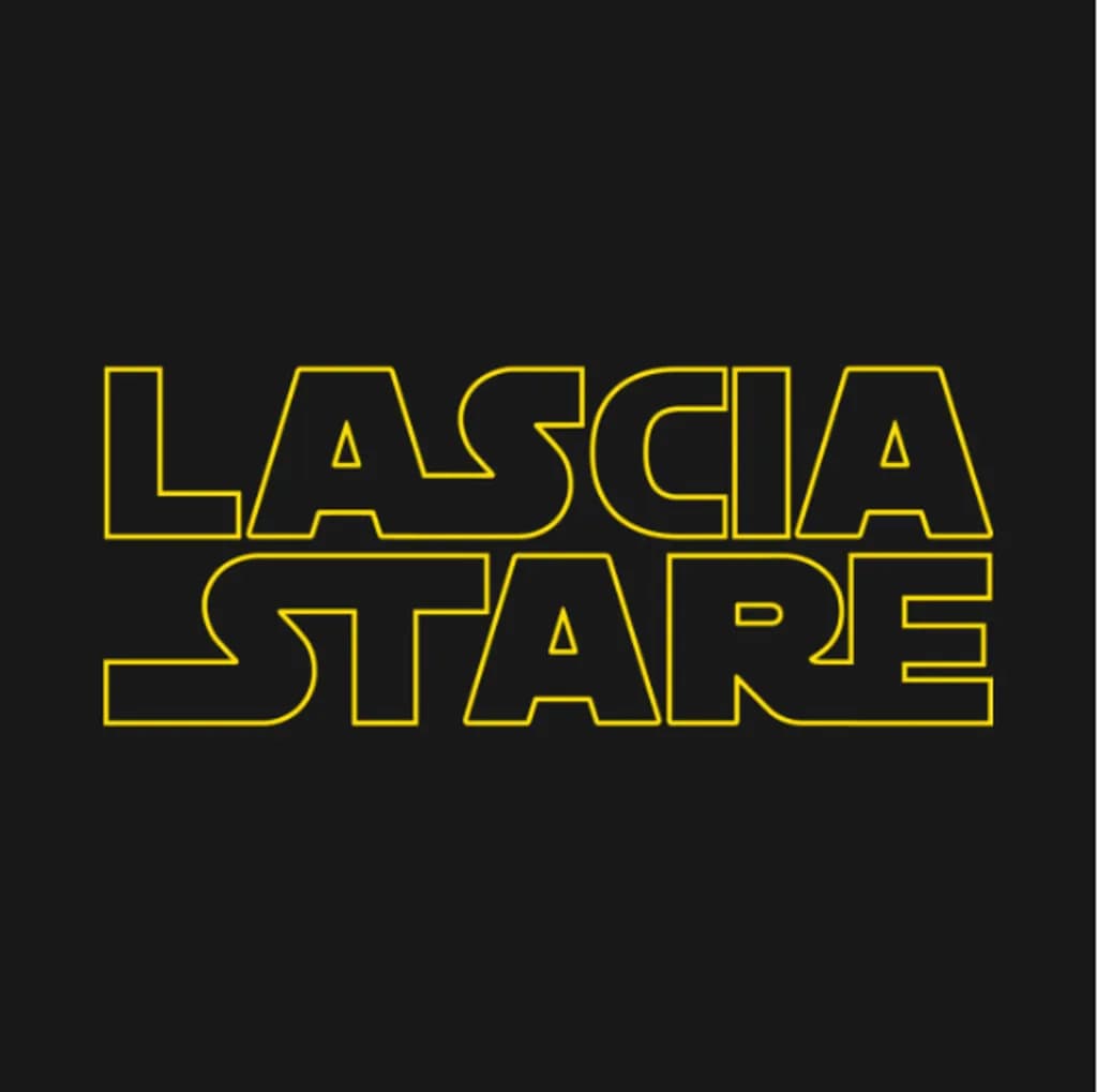 No subject nouns found in filename "tempImage5CkdJx" to include in the title. Based on the image content, the single title is:
Lascia Stare