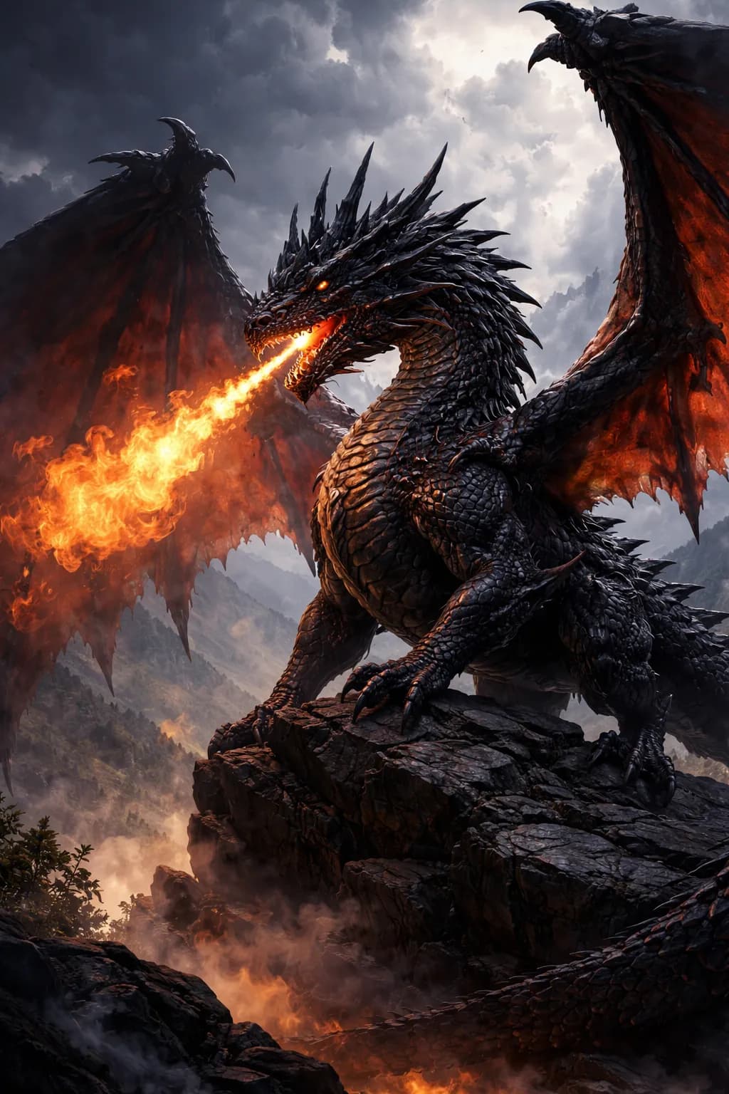 Fire-Breathing Dragon