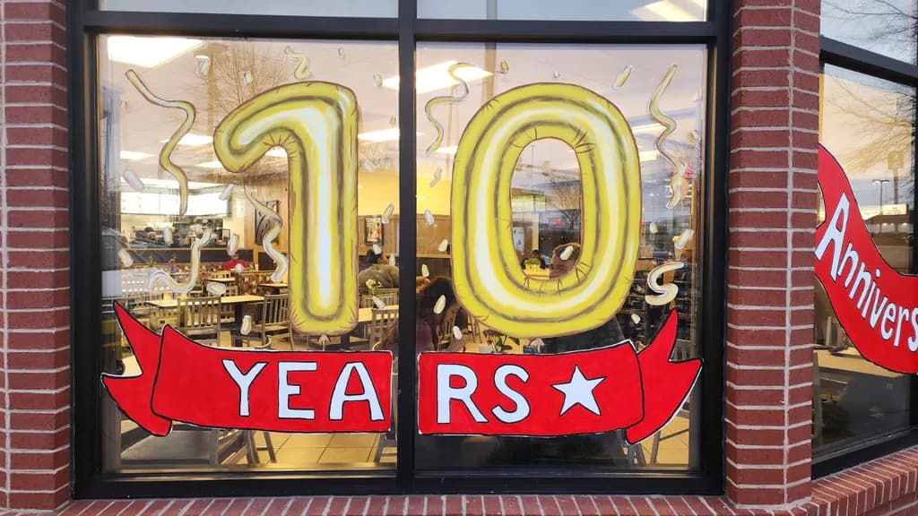 CFA 10 Year Anniversary