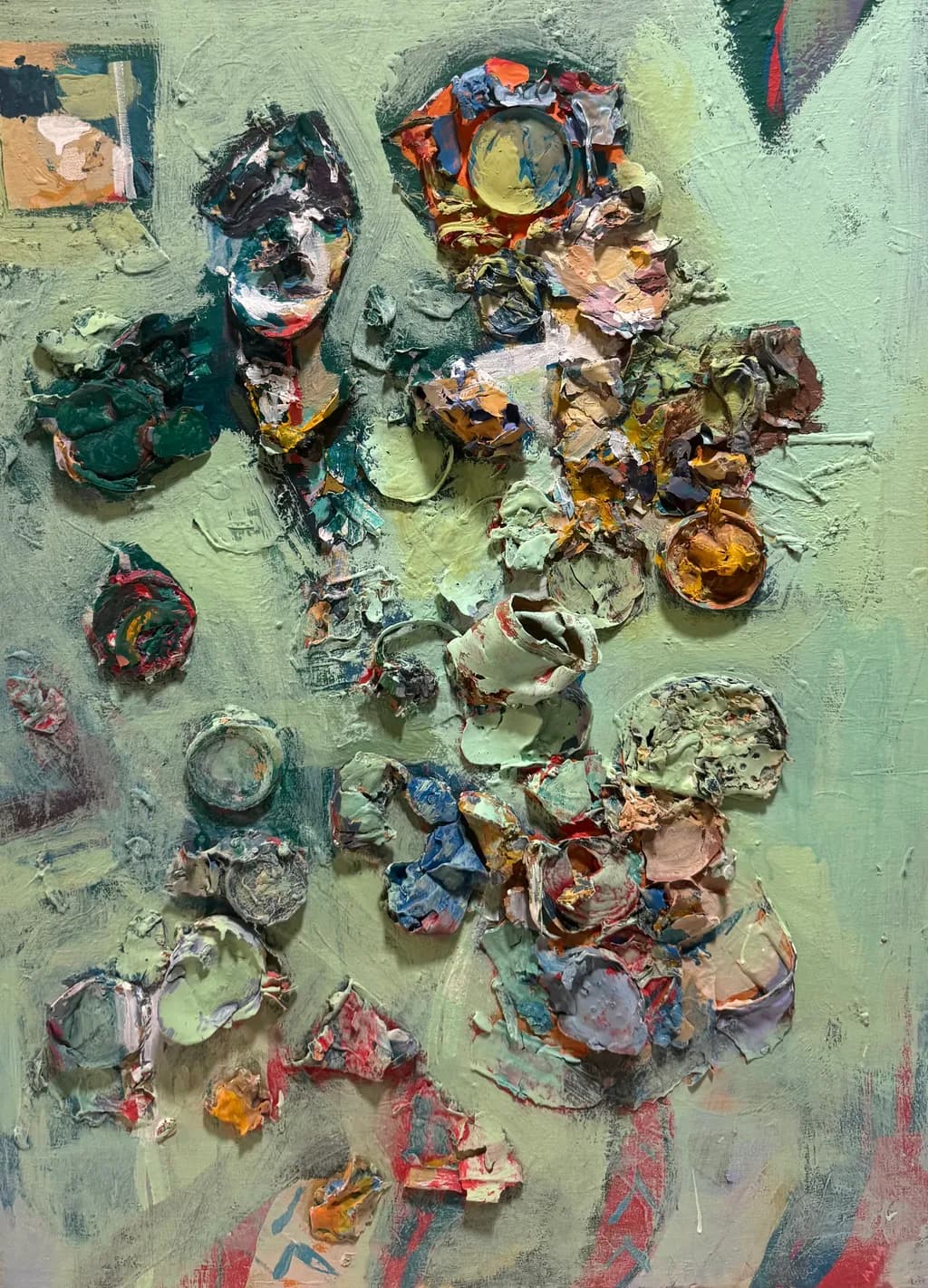 Abstract Faces Composition